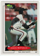 Jason McFarlin - San Jose Giants (MLB - Minor League Baseball Card) 1991 Classic Best # 70 Mint