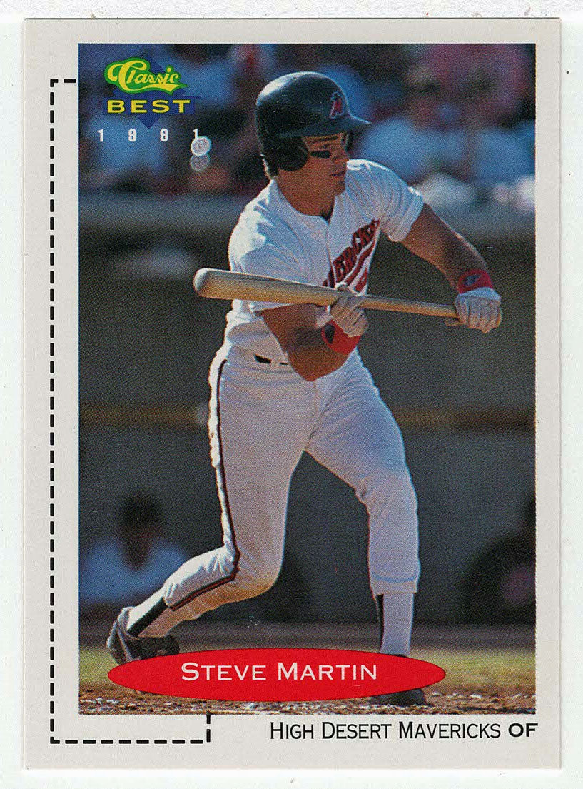 Steve Martin - High Desert Mavericks (MLB - Minor League Baseball Card) 1991 Classic Best # 85 Mint
