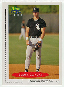 Scott Cepicky - Sarasota White Sox (MLB - Minor League Baseball Card) 1991 Classic Best # 86 Mint