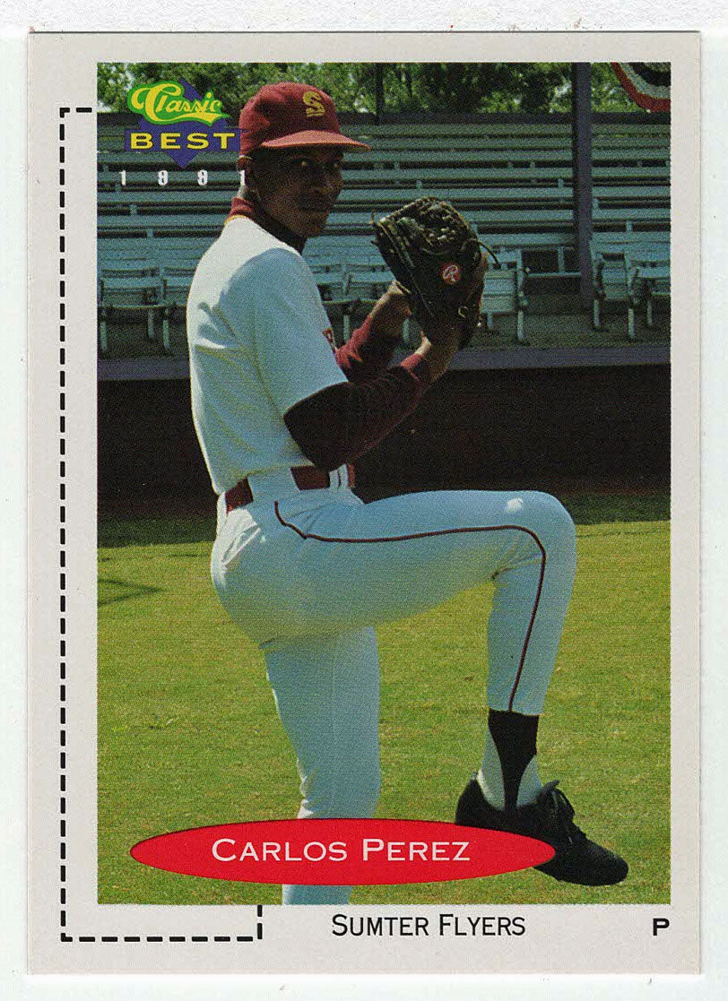 Carlos Perez - Sumter Flyers (MLB - Minor League Baseball Card) 1991 Classic Best # 92 Mint