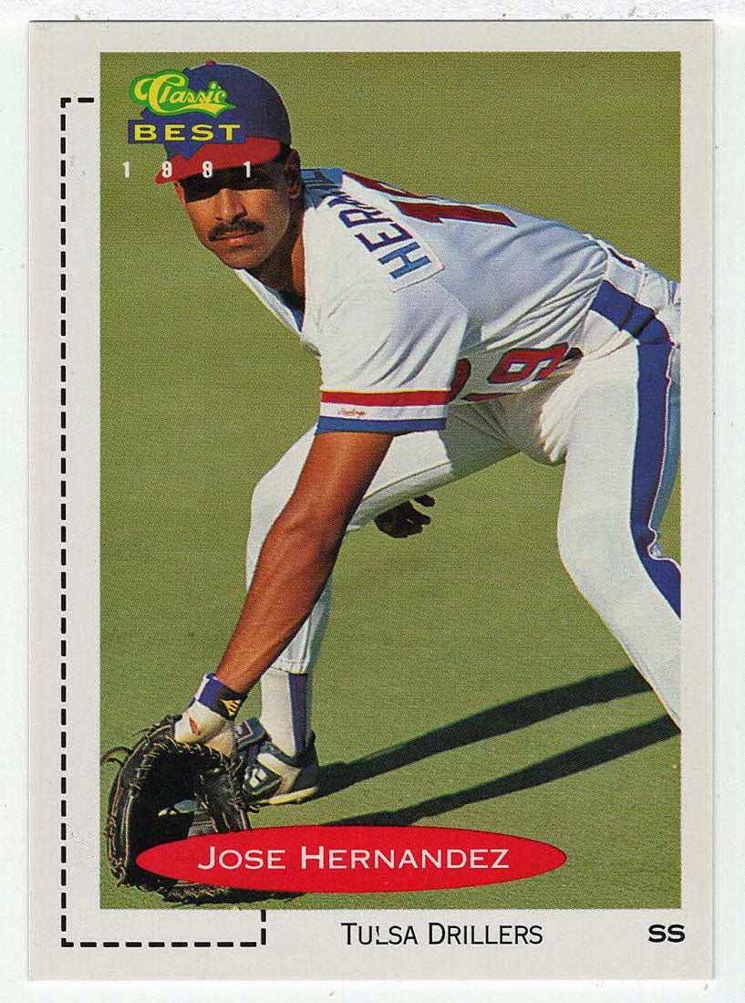 Jose Hernandez - Tulsa Drillers (MLB - Minor League Baseball Card) 1991 Classic Best # 94 Mint