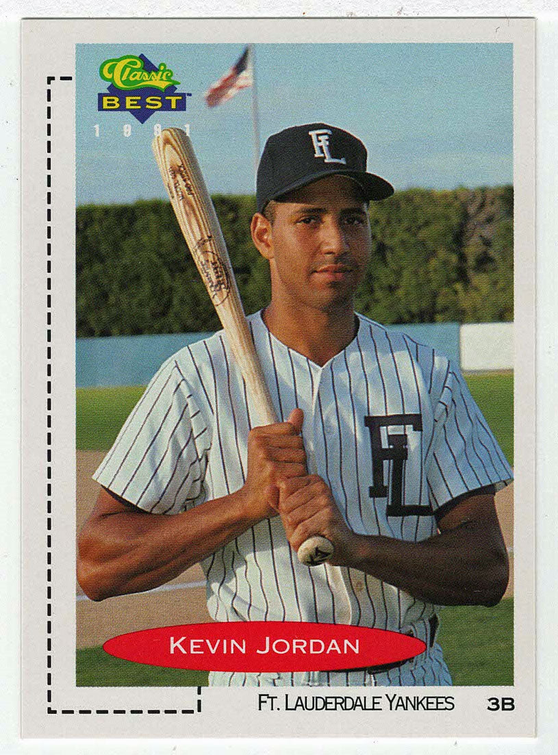Kevin Jordan - Fort Lauderdale Yankees (MLB - Minor League Baseball Card) 1991 Classic Best # 96 Mint