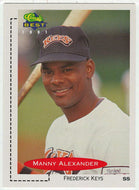 Manny Alexander - Frederick Keys (MLB - Minor League Baseball Card) 1991 Classic Best # 97 Mint