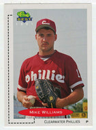Mike Williams - Clearwater Phillies (MLB - Minor League Baseball Card) 1991 Classic Best # 103 Mint