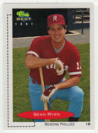 Sean Ryan - Reading Phillies (MLB - Minor League Baseball Card) 1991 Classic Best # 117 Mint