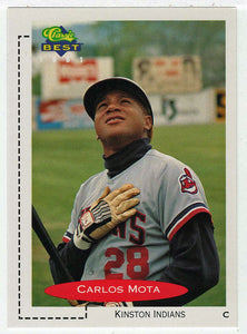 Carlos Mota - Kinston Indians (MLB - Minor League Baseball Card) 1991 Classic Best # 118 Mint