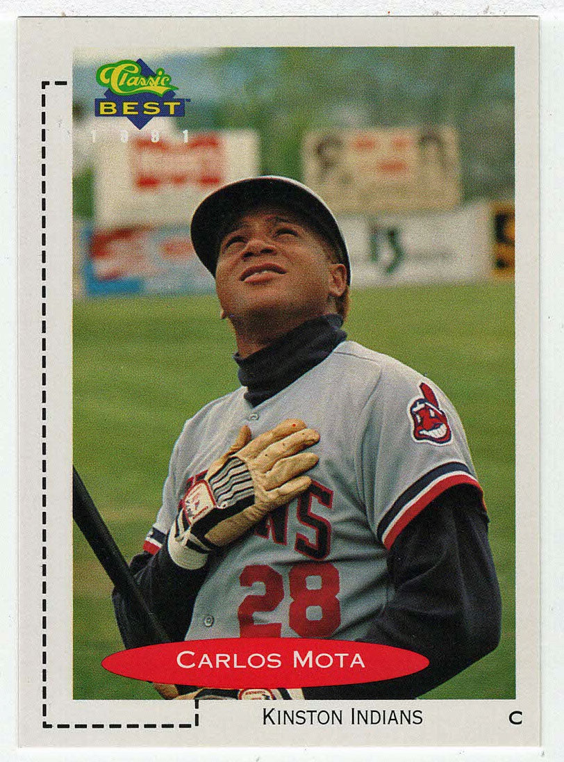 Carlos Mota - Kinston Indians (MLB - Minor League Baseball Card) 1991 Classic Best # 118 Mint