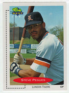 Steve Pegues - London Tigers (MLB - Minor League Baseball Card) 1991 Classic Best # 126 Mint
