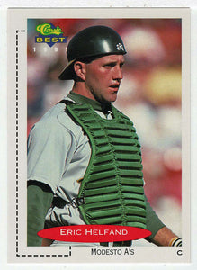 Eric Helfand - Modesto A's (MLB - Minor League Baseball Card) 1991 Classic Best # 128 Mint