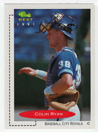 Colin Ryan - Baseball City Royals (MLB - Minor League Baseball Card) 1991 Classic Best # 130 Mint