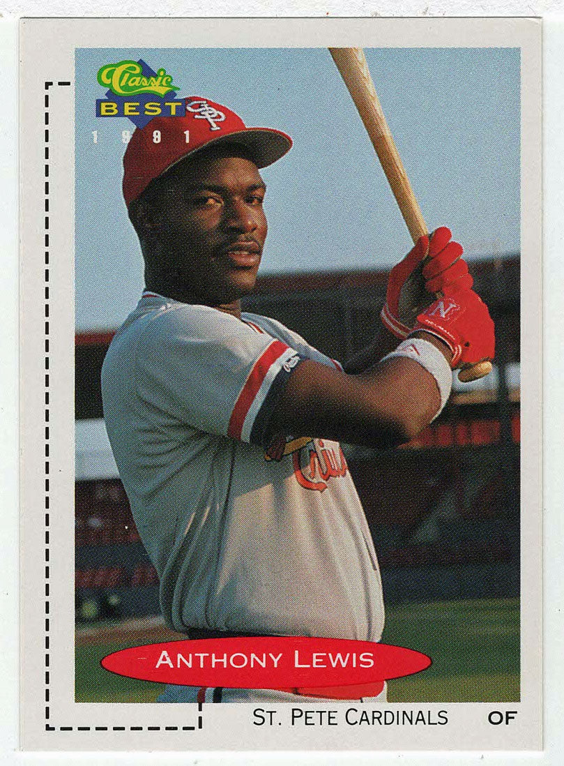 Anthony Lewis - St. Petersburg Cardinals (MLB - Minor League Baseball Card) 1991 Classic Best # 137 Mint