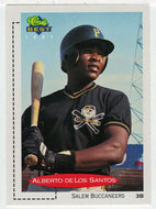 Alberto De Los Santos - Salem Buccaneers (MLB - Minor League Baseball Card) 1991 Classic Best # 152 Mint