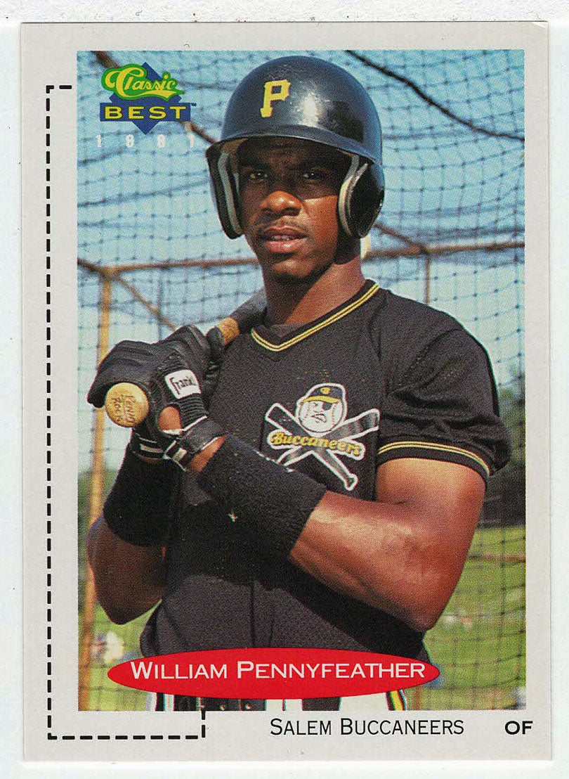 William Pennyfeather - Salem Buccaneers (MLB - Minor League Baseball Card) 1991 Classic Best # 158 Mint