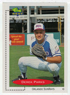 Derek Parks - Orlando Sun Rays (MLB - Minor League Baseball Card) 1991 Classic Best # 159 Mint