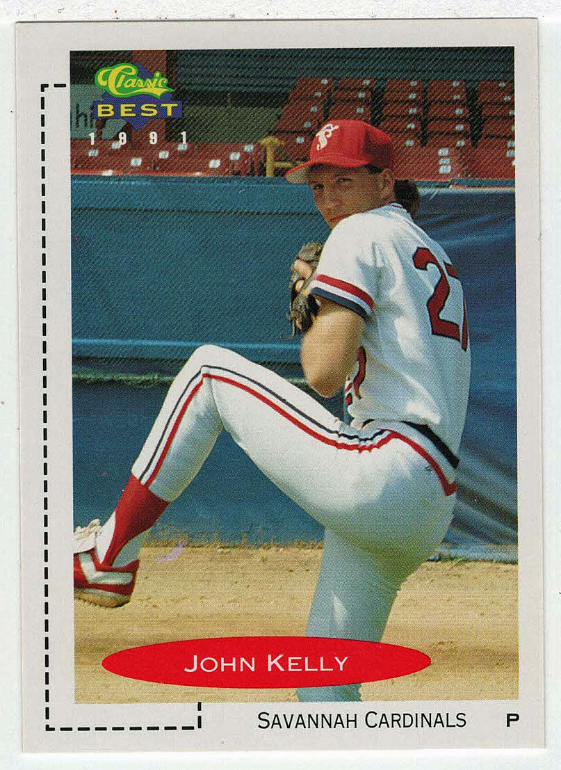 John Kelly - Savannah Cardinals (MLB - Minor League Baseball Card) 1991 Classic Best # 166 Mint