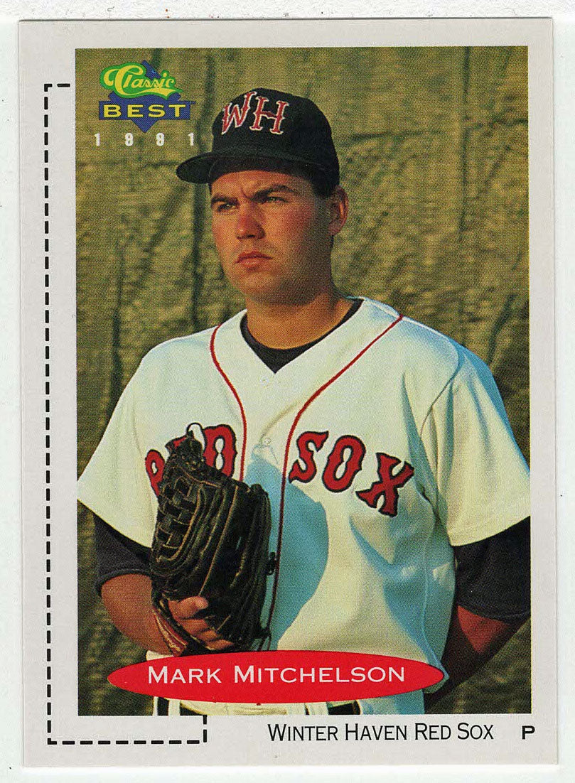 Mark Mitchelson - Winter Haven Red Sox (MLB - Minor League Baseball Card) 1991 Classic Best # 168 Mint