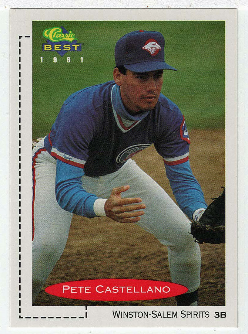 Pete Castellano - Winston-Salem Spirits (MLB - Minor League Baseball Card) 1991 Classic Best # 173 Mint