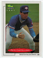 Pete Castellano - Winston-Salem Spirits (MLB - Minor League Baseball Card) 1991 Classic Best # 173 Mint