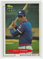 Paul Torres - Winston-Salem Spirits (MLB - Minor League Baseball Card) 1991 Classic Best # 174 Mint