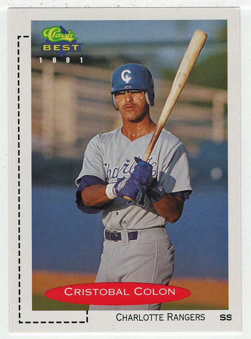 Cristobal Colon - Charlotte Rangers (MLB - Minor League Baseball Card) 1991 Classic Best # 183 Mint
