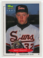 Mike Oquist - Hagerstown Suns (MLB - Minor League Baseball Card) 1991 Classic Best # 188 Mint