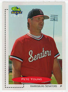 Pete Young - Harrisburg Senators (MLB - Minor League Baseball Card) 1991 Classic Best # 189 Mint