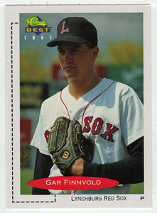 Gar Finnvold - Lynchburg Red Sox (MLB - Minor League Baseball Card) 1991 Classic Best # 192 Mint
