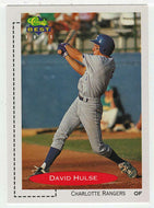 David Hulse - Charlotte Rangers (MLB - Minor League Baseball Card) 1991 Classic Best # 197 Mint