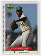 Jonathan Hurst - Miami Miracle (MLB - Minor League Baseball Card) 1991 Classic Best # 199 Mint