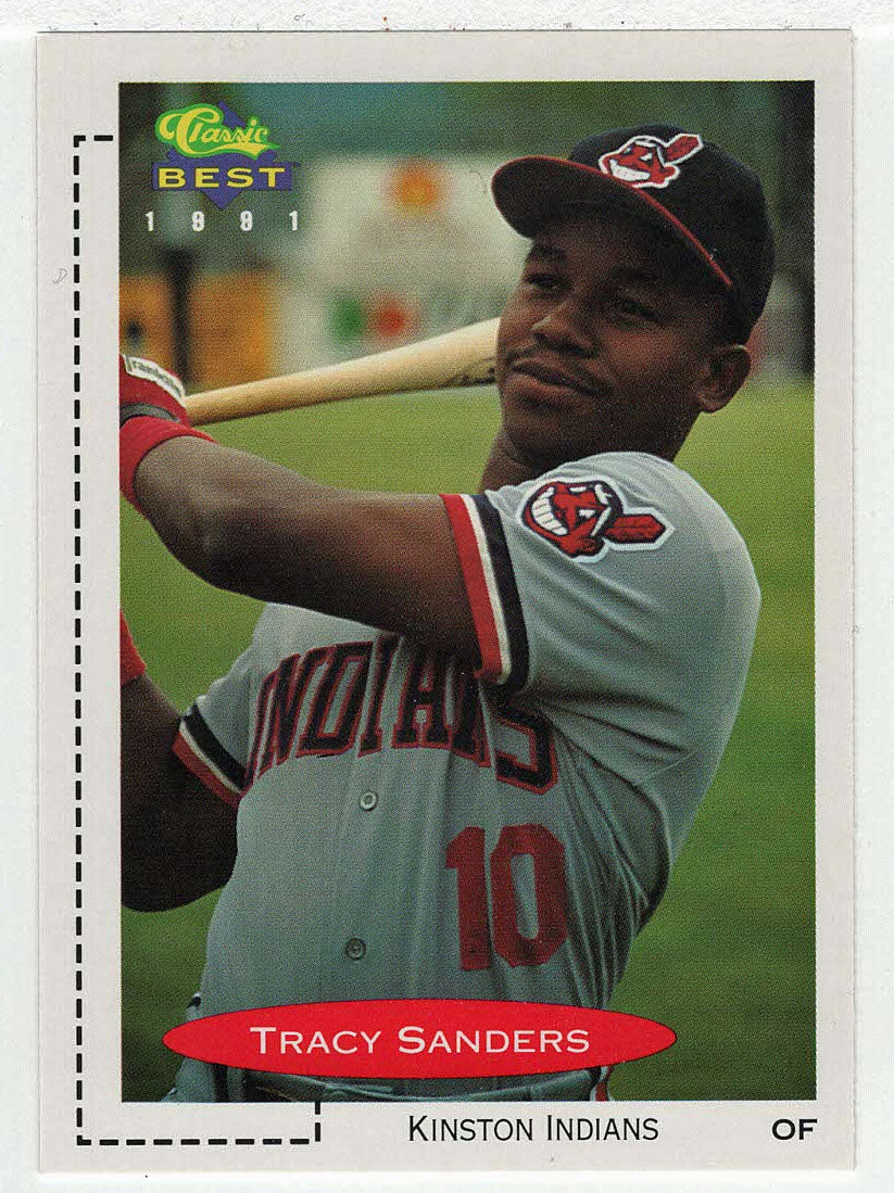 Tracy Sanders - Kinston Indians (MLB - Minor League Baseball Card) 1991 Classic Best # 202 Mint