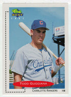 Todd Guggiana - Charlotte Rangers (MLB - Minor League Baseball Card) 1991 Classic Best # 204 Mint