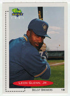Leon Glenn, Jr. - Beloit Brewers (MLB - Minor League Baseball Card) 1991 Classic Best # 215 Mint