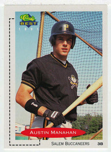 Austin Manahan - Salem Buccaneers (MLB - Minor League Baseball Card) 1991 Classic Best # 217 Mint