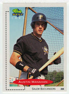 Austin Manahan - Salem Buccaneers (MLB - Minor League Baseball Card) 1991 Classic Best # 217 Mint