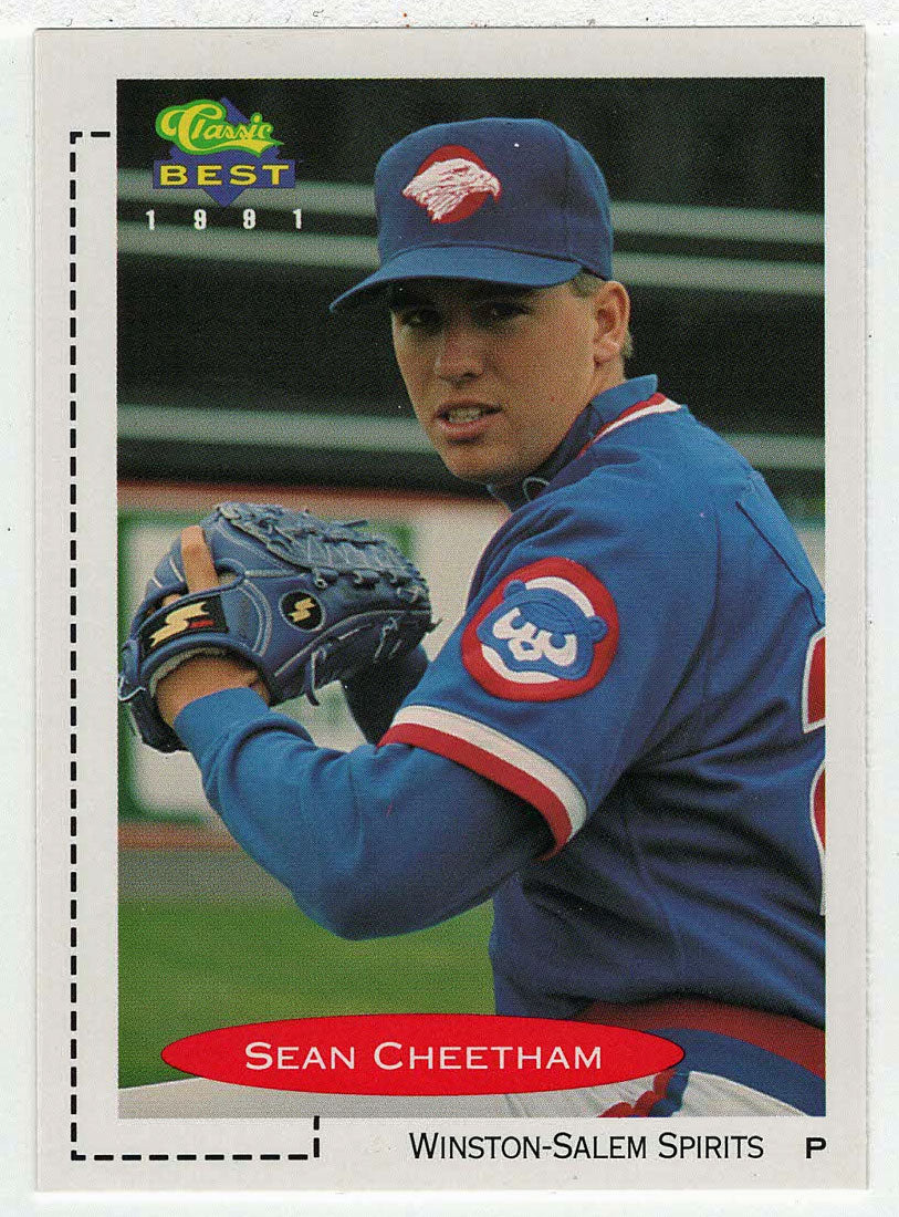 Sean Cheetham - Winston-Salem Spirits (MLB - Minor League Baseball Card) 1991 Classic Best # 231 Mint