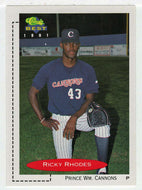 Ricky Rhodes - Prince William Cannons (MLB - Minor League Baseball Card) 1991 Classic Best # 235 Mint