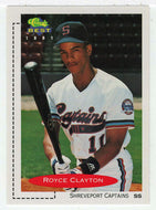Royce Clayton - Shreveport Captains (MLB - Minor League Baseball Card) 1991 Classic Best # 251 Mint