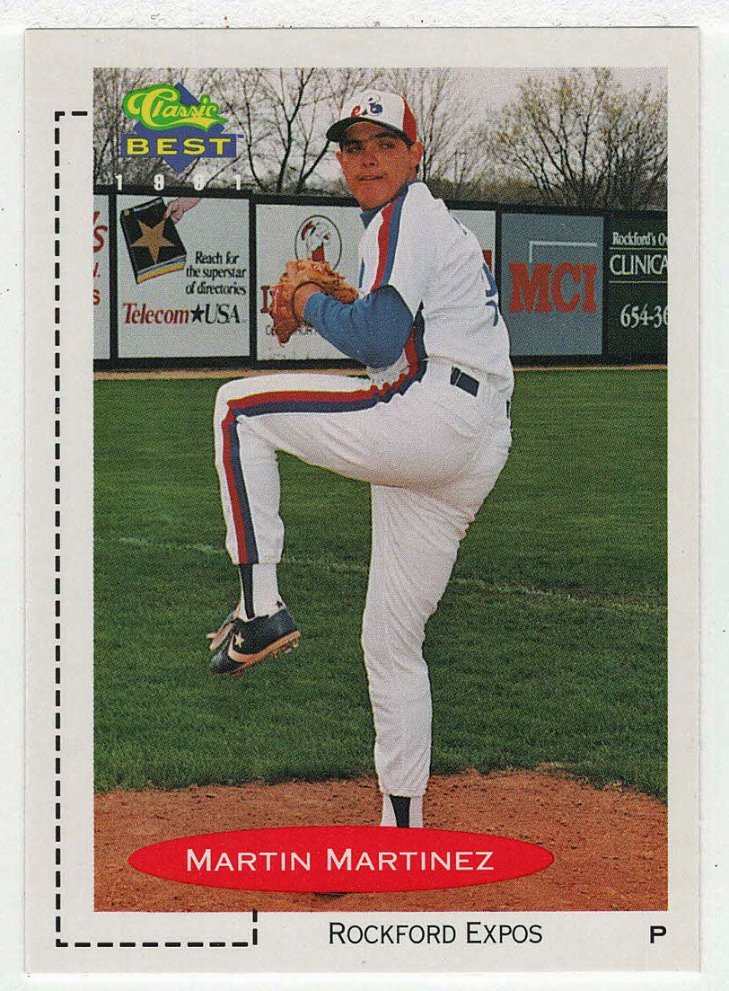 Martin Martinez - Rockford Expos (MLB - Minor League Baseball Card) 1991 Classic Best # 252 Mint