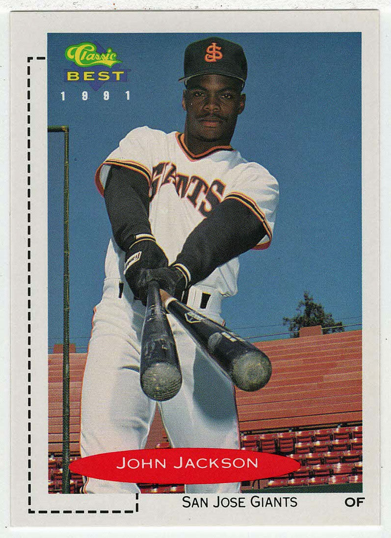 John Jackson - San Jose Giants (MLB - Minor League Baseball Card) 1991 Classic Best # 255 Mint