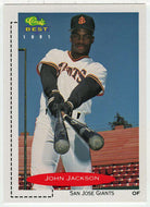 John Jackson - San Jose Giants (MLB - Minor League Baseball Card) 1991 Classic Best # 255 Mint