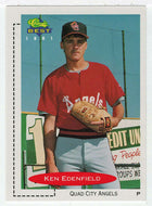 Ken Edenfield - Quad City Angels (MLB - Minor League Baseball Card) 1991 Classic Best # 260 Mint