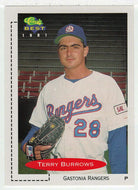 Terry Burrows - Gastonia Rangers (MLB - Minor League Baseball Card) 1991 Classic Best # 265 Mint