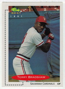 Terry Bradshaw - Savannah Cardinals (MLB - Minor League Baseball Card) 1991 Classic Best # 269 Mint