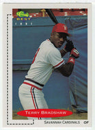 Terry Bradshaw - Savannah Cardinals (MLB - Minor League Baseball Card) 1991 Classic Best # 269 Mint