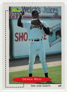 Derek Reid - San Jose Giants (MLB - Minor League Baseball Card) 1991 Classic Best # 273 Mint