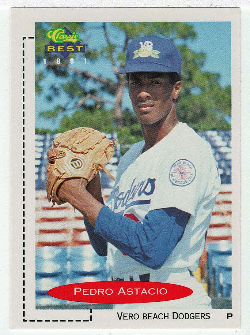 Pedro Astacio - Vero Beach Dodgers (MLB - Minor League Baseball Card) 1991 Classic Best # 280 Mint