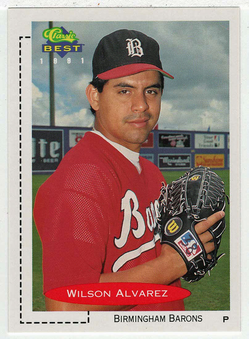 Wilson Alvarez - Birmingham Barons (MLB - Minor League Baseball Card) 1991 Classic Best # 285 Mint