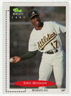 Eric Booker - Modesto A's (MLB - Minor League Baseball Card) 1991 Classic Best # 286 Mint