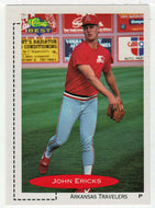 John Ericks - Arkansas Travelers (MLB - Minor League Baseball Card) 1991 Classic Best # 287 Mint
