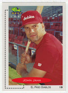 John Jaha - El Paso Diablos (MLB - Minor League Baseball Card) 1991 Classic Best # 291 Mint